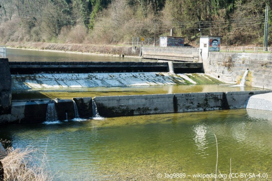 Visualisierung, wie die Thur nach einer Aufweitung und Revitalisierung aussehen könnte.